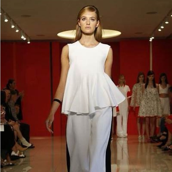 Lisa Perry Peplum top (Sz 6) - Picture 12 of 12